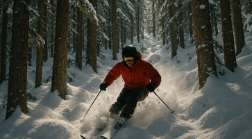 Optimal Ski Length for Moguls and Tight Trees